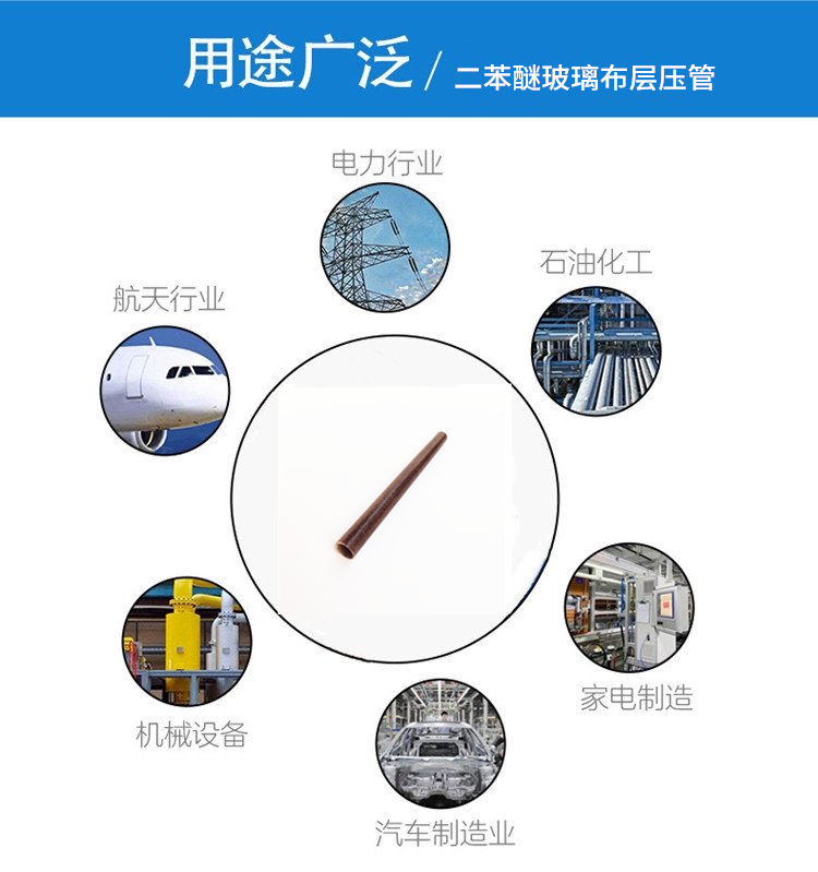 二苯醚玻璃布層壓管行業(yè)應用范圍